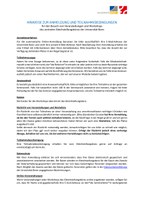 Hinweise zur Anmeldung und Teilnahmebedingungen